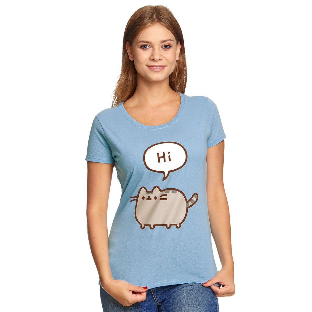 Product image Pusheen - Hi Bye! Women's T-Shirt Blue