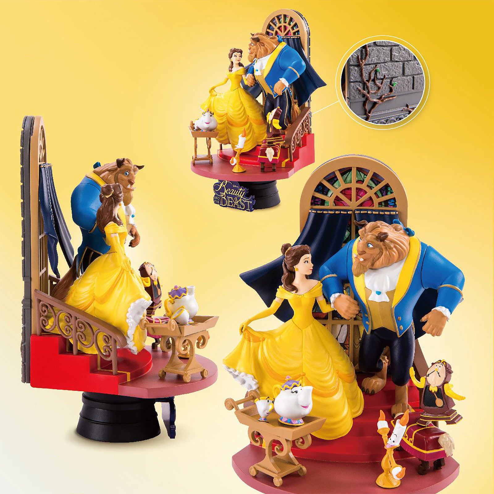 Product image Beauty and the Beast Diorama 16 cm