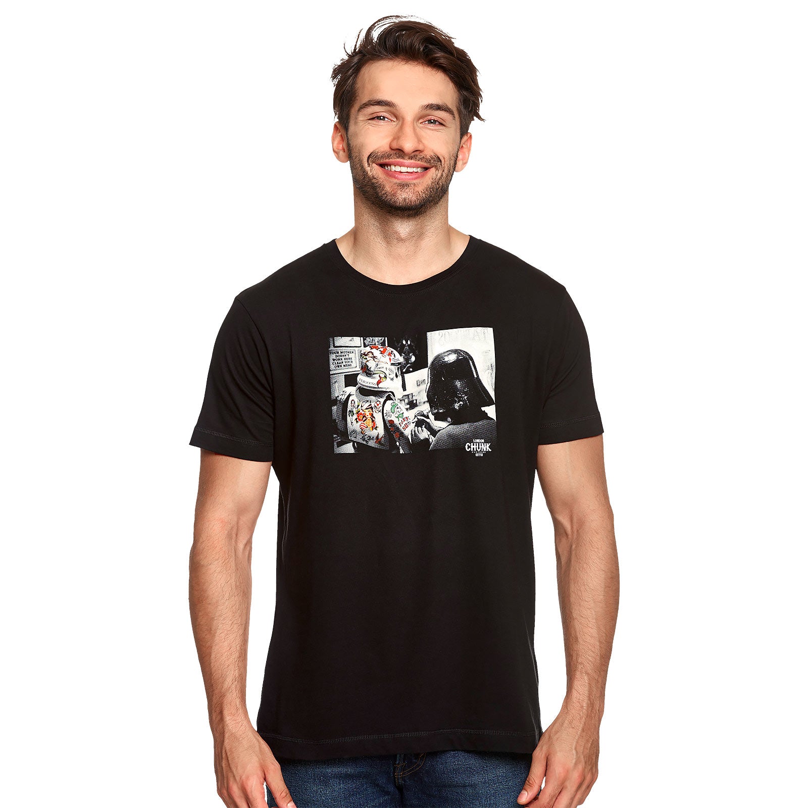 Product image Dark Side Tattoo T-Shirt for Star Wars Fans Black