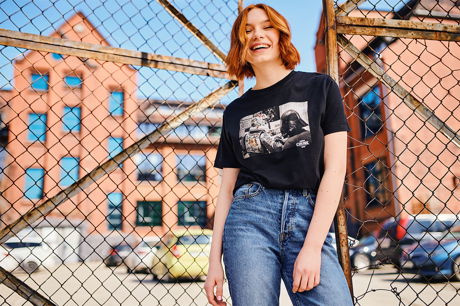 Product image Dark Side Tattoo T-Shirt for Star Wars Fans Black