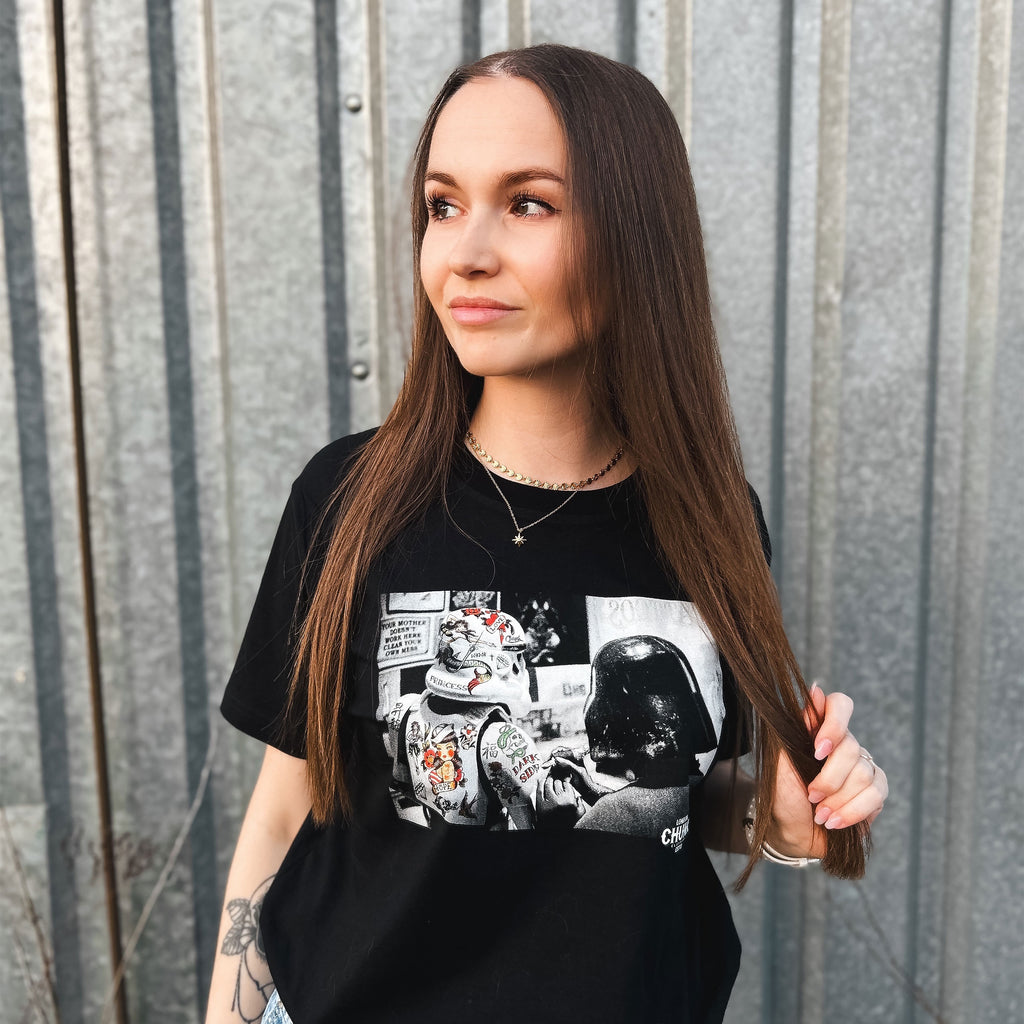 Product image Dark Side Tattoo T-Shirt for Star Wars Fans Black
