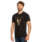 Product image Vikings - Who Will Rise Logo T-Shirt Black