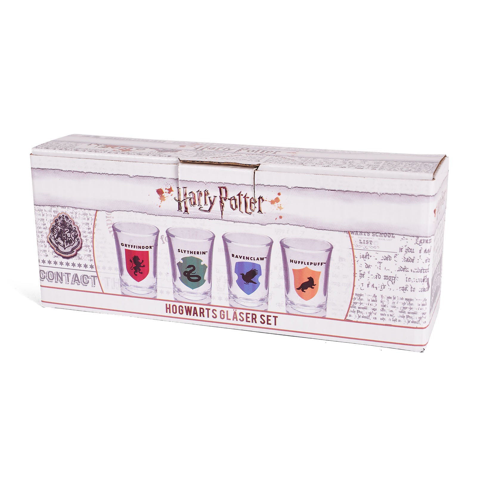 Product image Harry Potter - Hogwarts Mini Glass Set