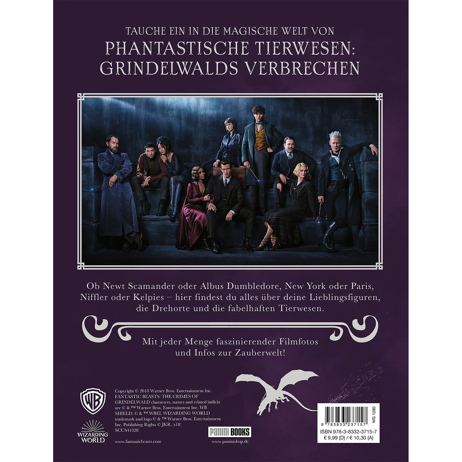 Product image Fantastic Beasts - The Crimes of Grindelwald - The book to the movie
