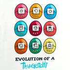 Product image Tamagotchi - Evolution of a Tamagotchi T-Shirt white