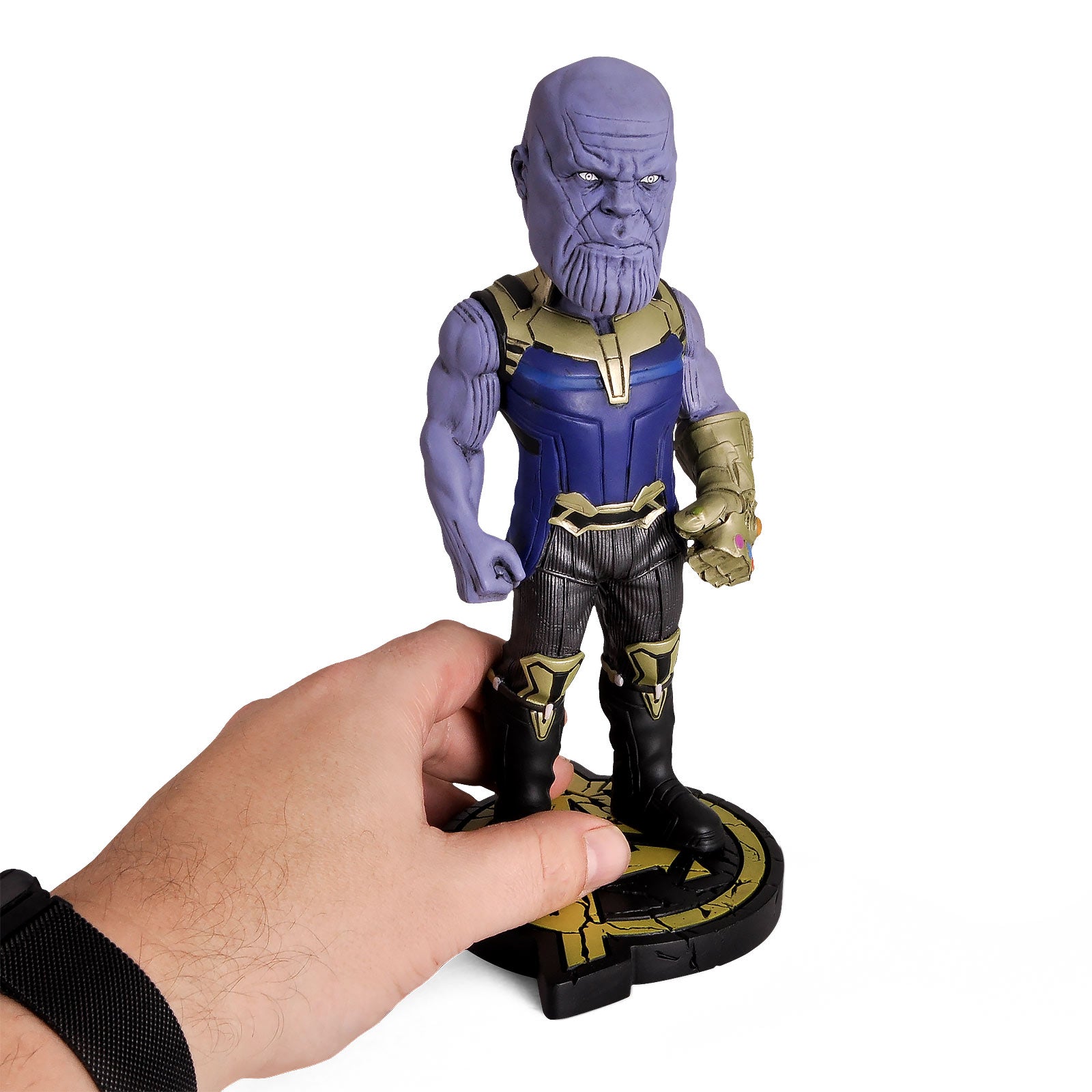 Product image Avengers - Thanos Head Knockers Bobblehead Figure Deluxe
