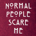 Product image American Horror Story - Normal People Scare Me Women's T-Shirt Red