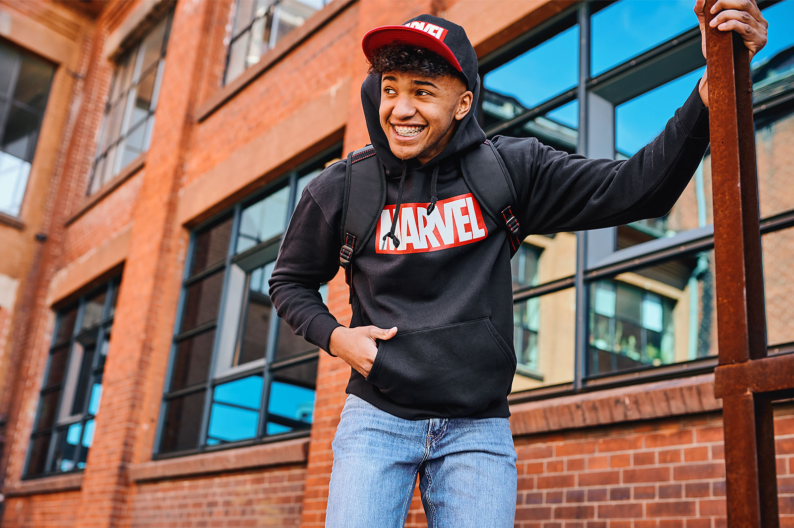 Product image Marvel - Logo Hoodie Black