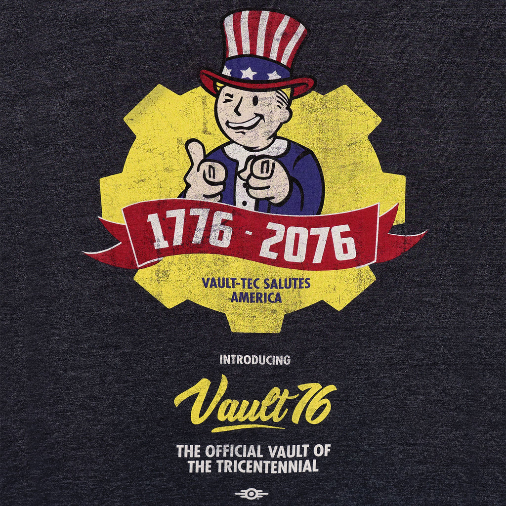 Product image Fallout - Vault 76 Poster T-Shirt blue