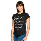 Product image Harry Potter - Mischief Managed Women's Loose Fit T-Shirt Black