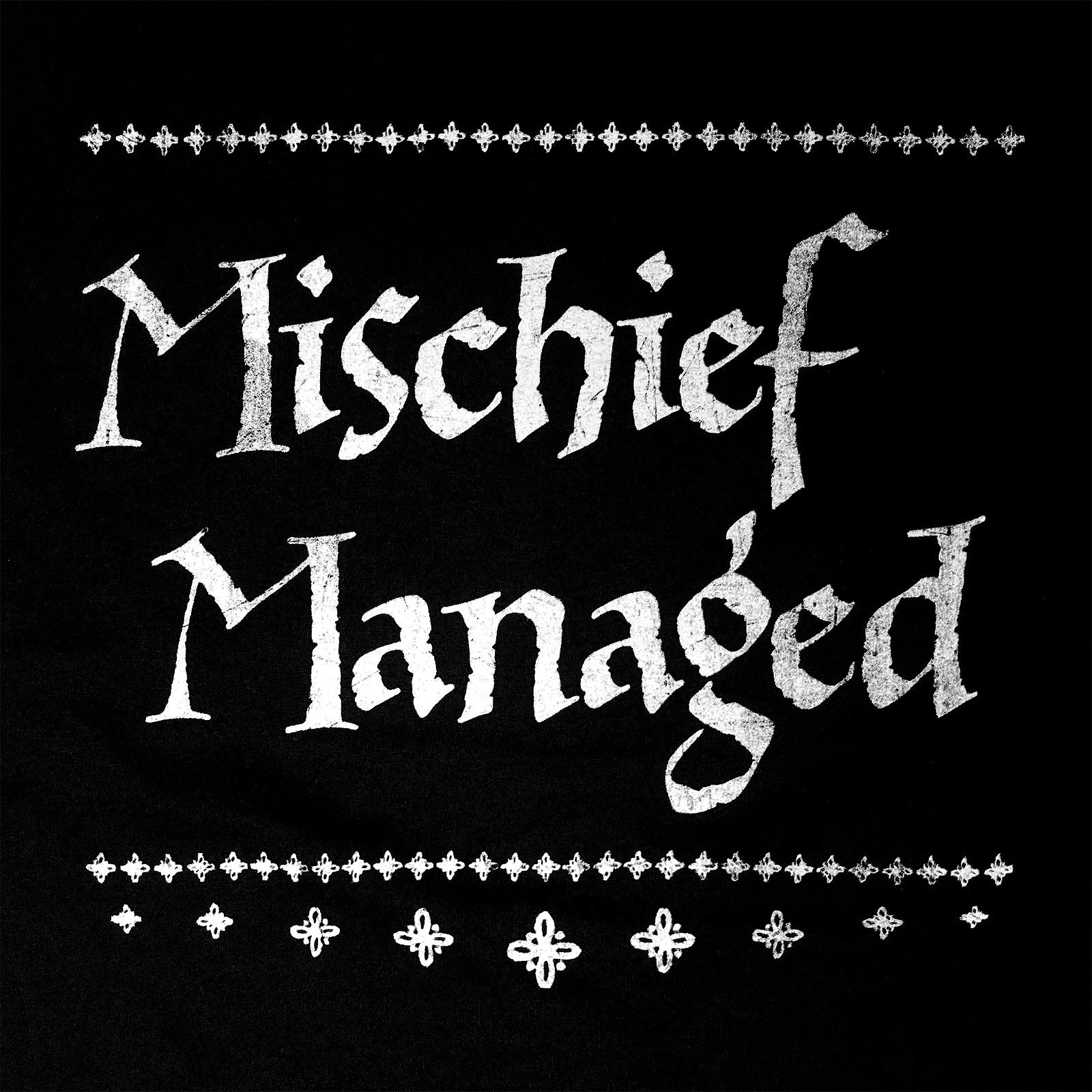 Product image Harry Potter - Mischief Managed Women's Loose Fit T-Shirt Black