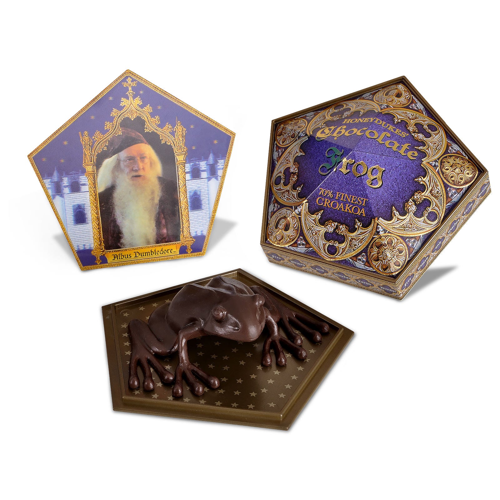 Product image Chocolate Frog Figure with Collectible Card - Harry Potter Replica