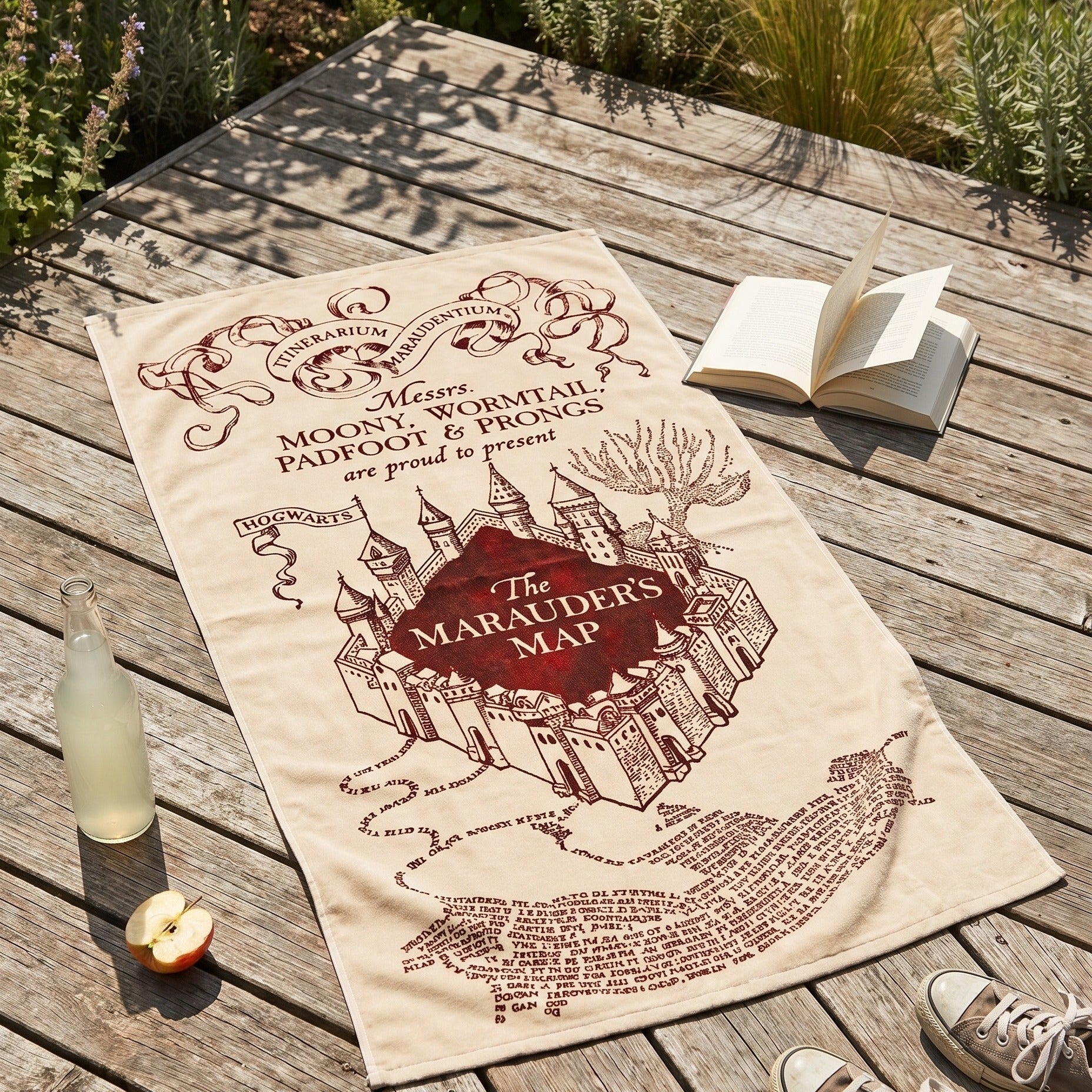 Product image Harry Potter - Marauder's Map Bath Towel
