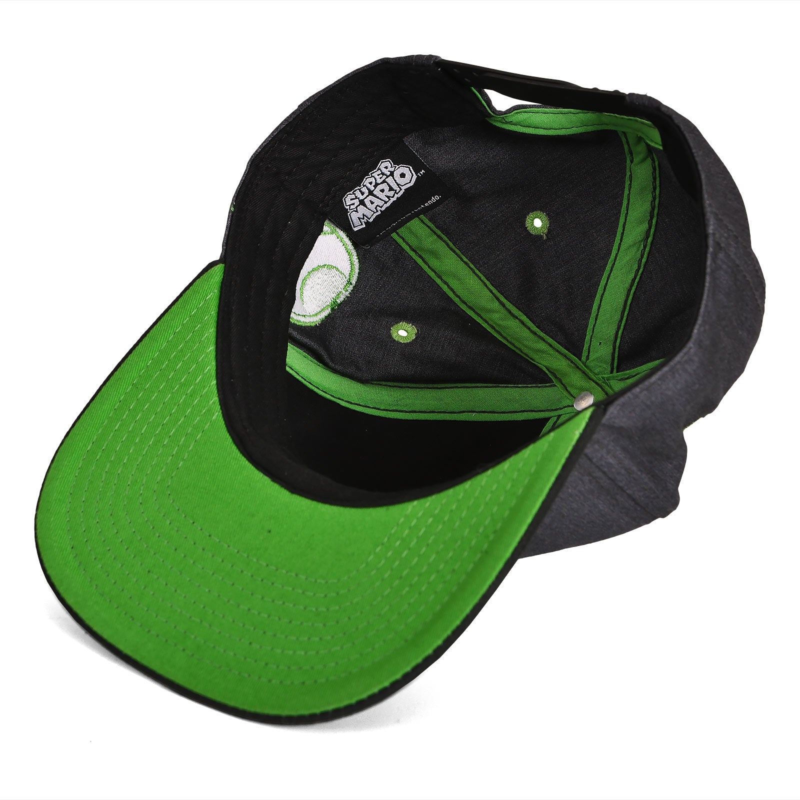 Product image Super Mario - Yoshi Snapback Cap grey