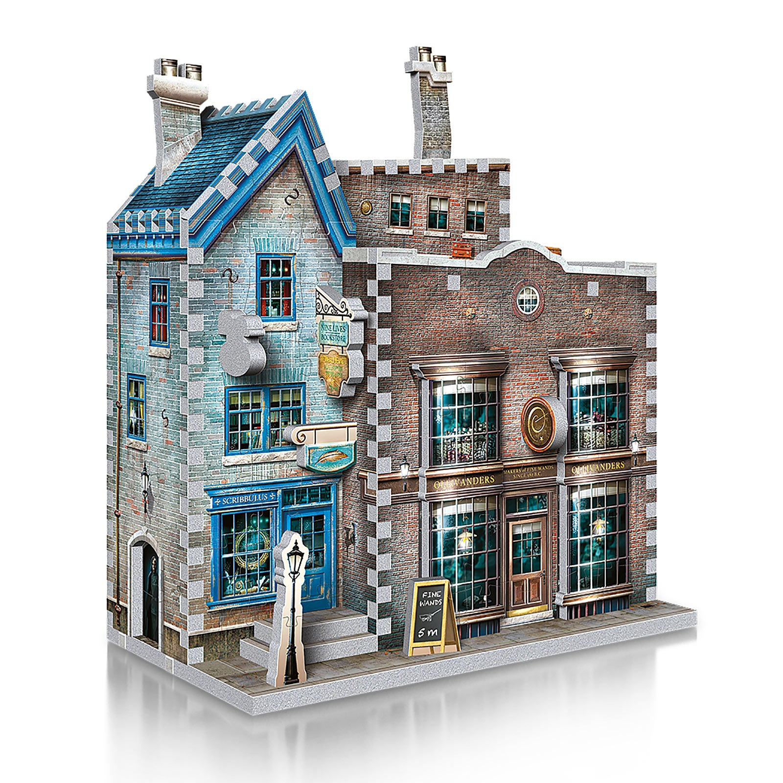Product image Harry Potter - Ollivanders Wand Shop & Scribbulus' Stationery 3D Puzzle