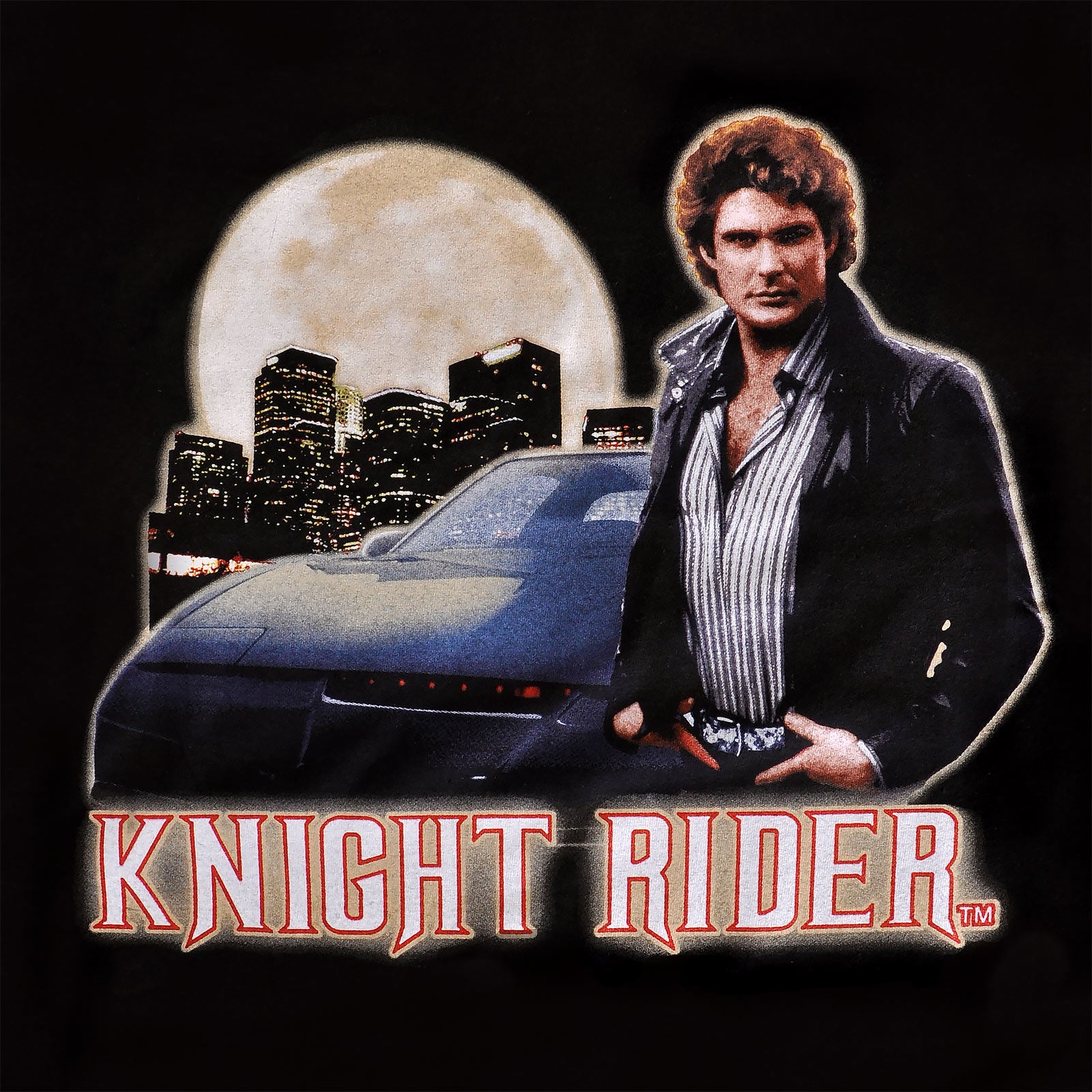 Product image Knight Rider - Michael & Car T-Shirt Black