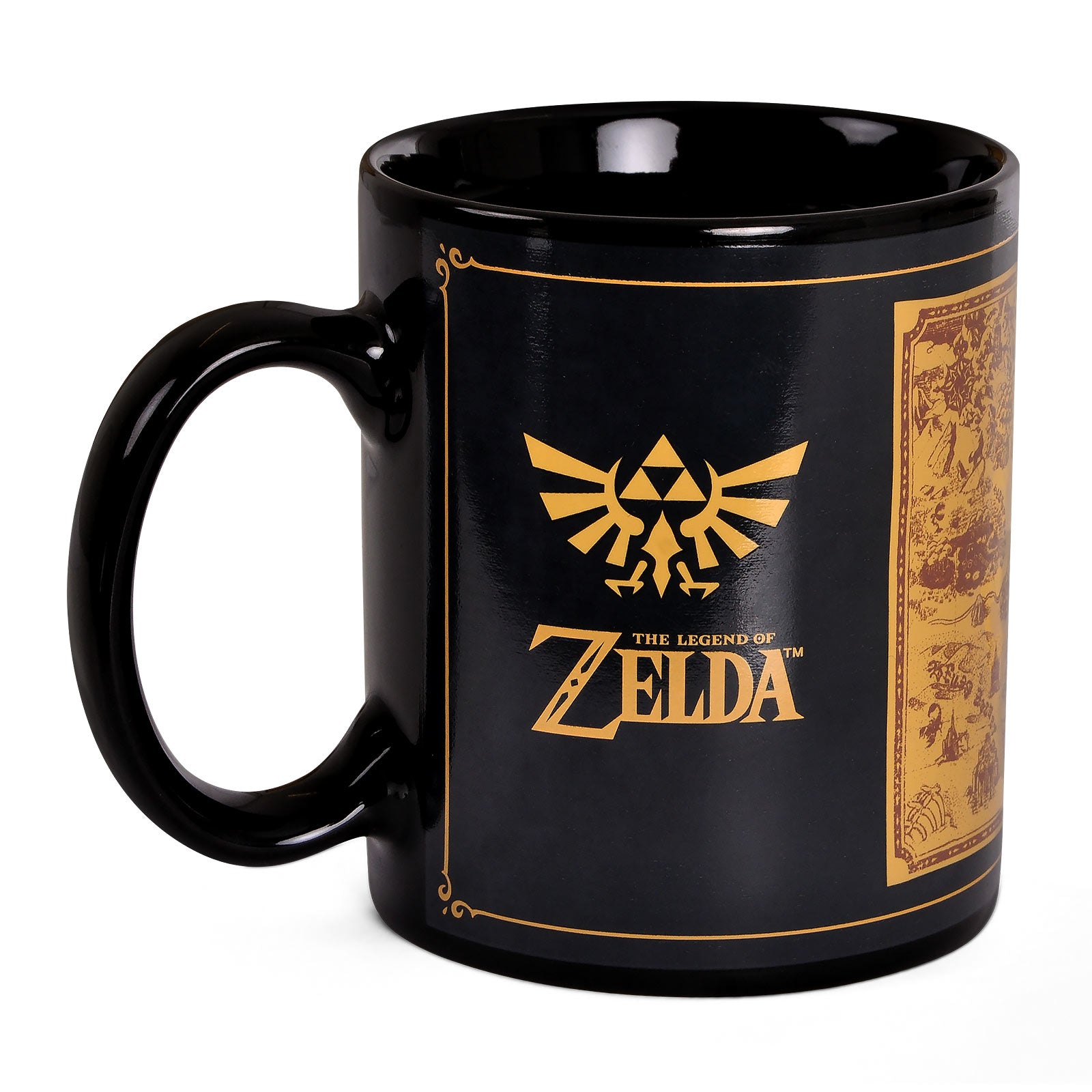 Product image Zelda - Map Silhouette Thermo Effect Mug