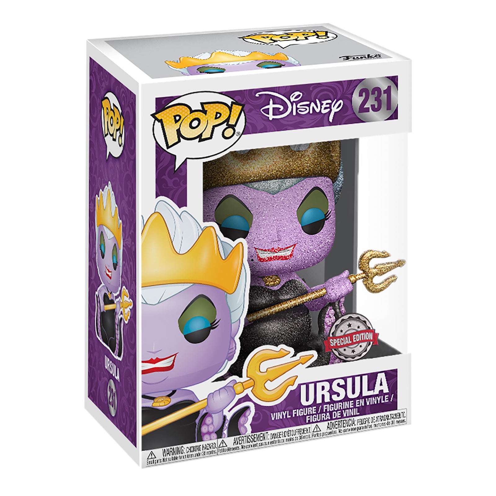 Product image Ariel - Ursula Glitter Funko Pop Figure