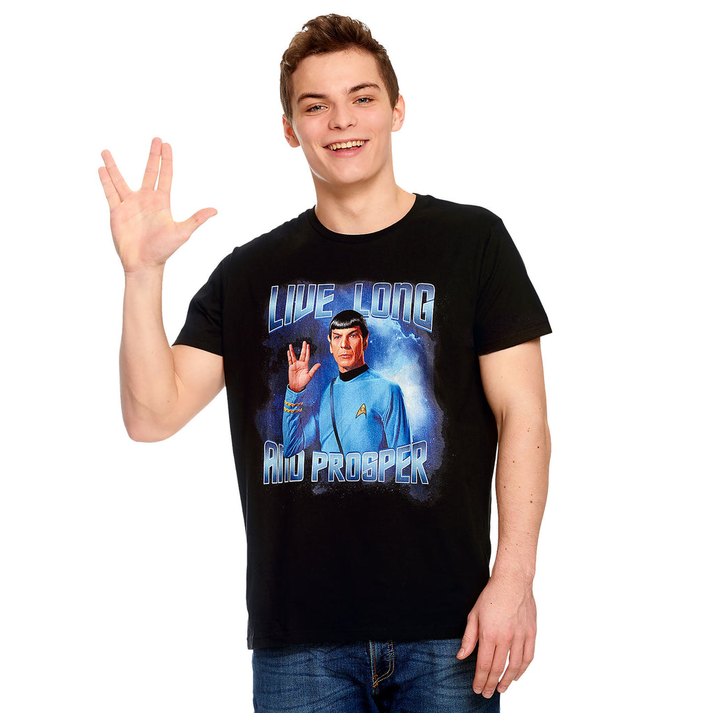 Product image Star Trek - Spock Live Long and Prosper T-Shirt Black