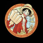 Product image One Piece - Ruffy Map T-Shirt Black