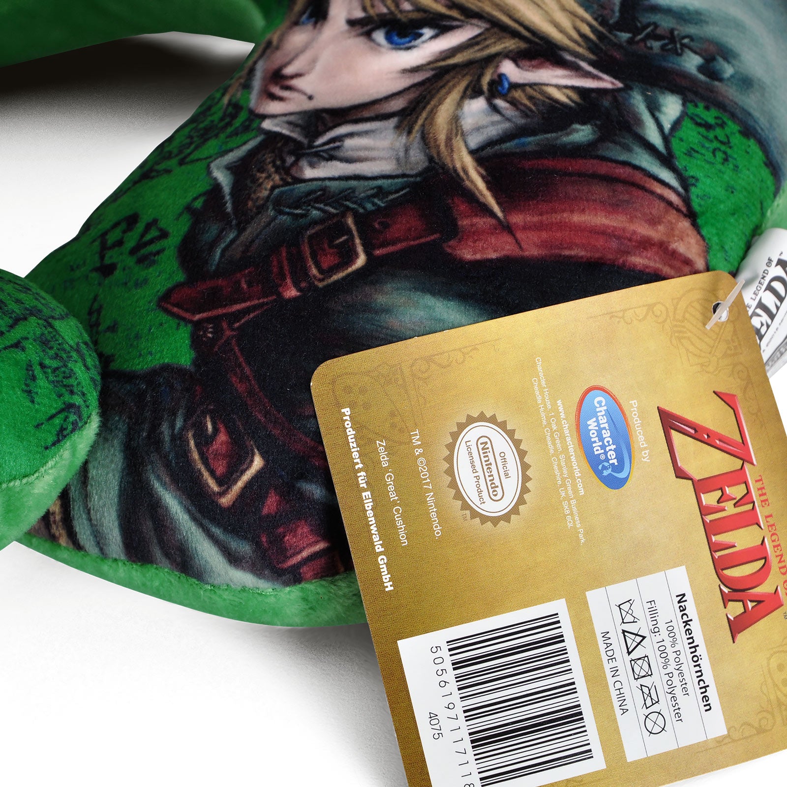 Product image Zelda - Link Neck Pillow Green