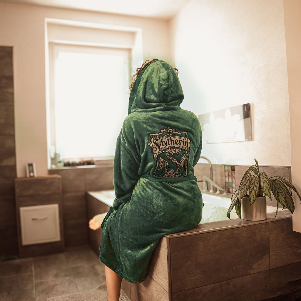 Product image Harry Potter - Slytherin Crest Bathrobe Green
