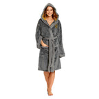 Product image Harry Potter - Hufflepuff Crest Bathrobe gray