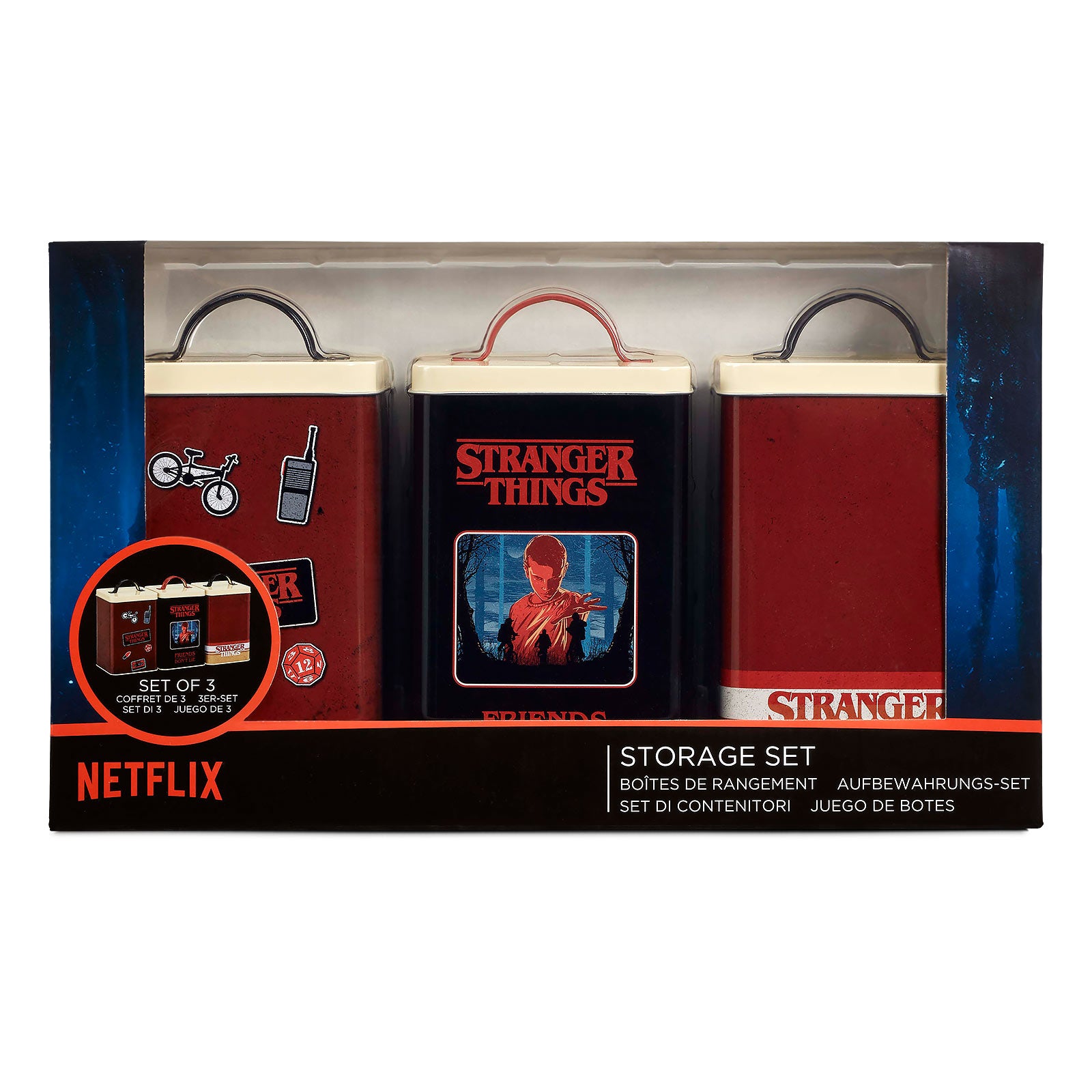 Product image Stranger Things - Retro Can Set