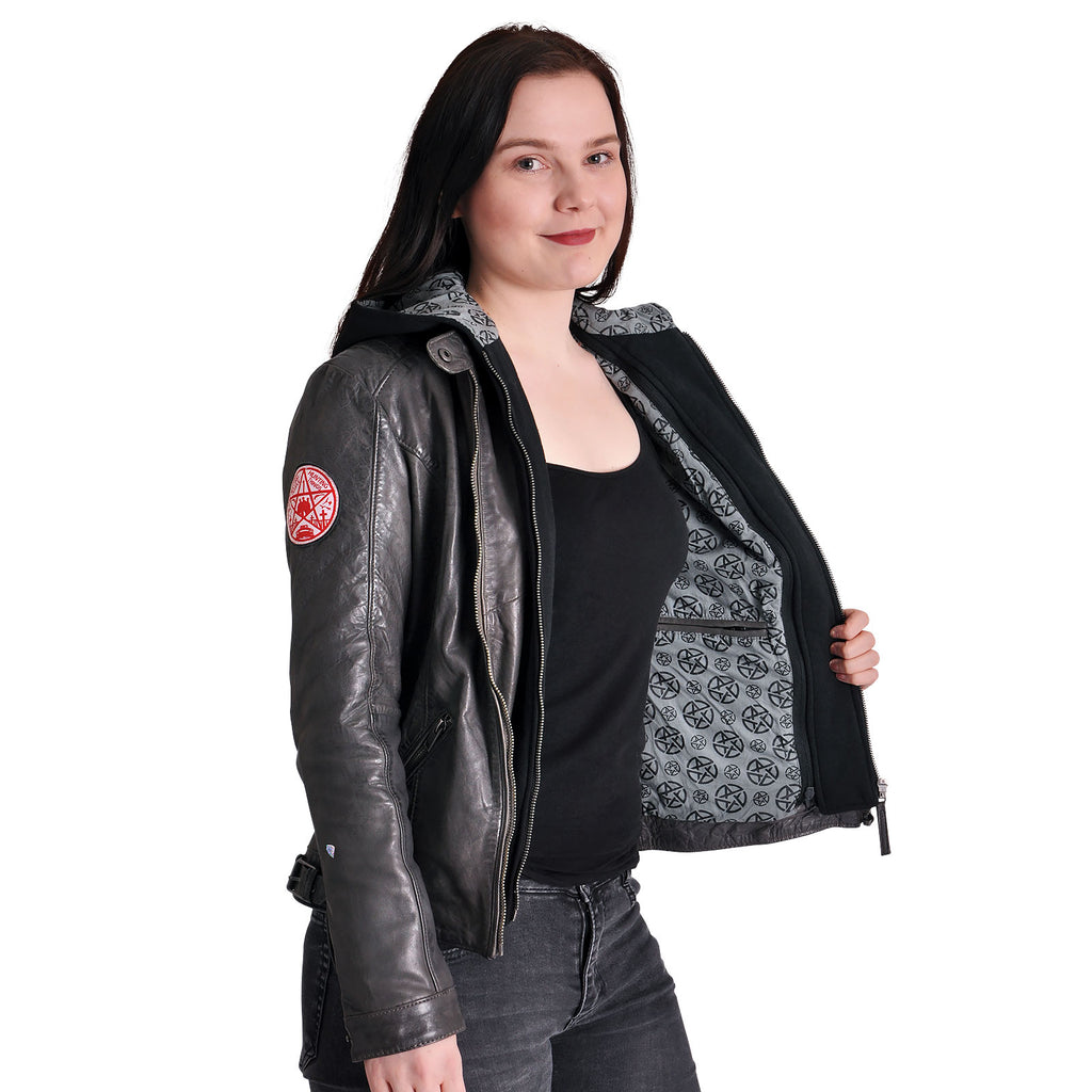 Product image Supernatural - Anti Possession Symbol Leather Jacket Women