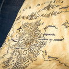 Product image The Lord of the Rings - Middle Earth Map Plush Blanket with Teddy Fur