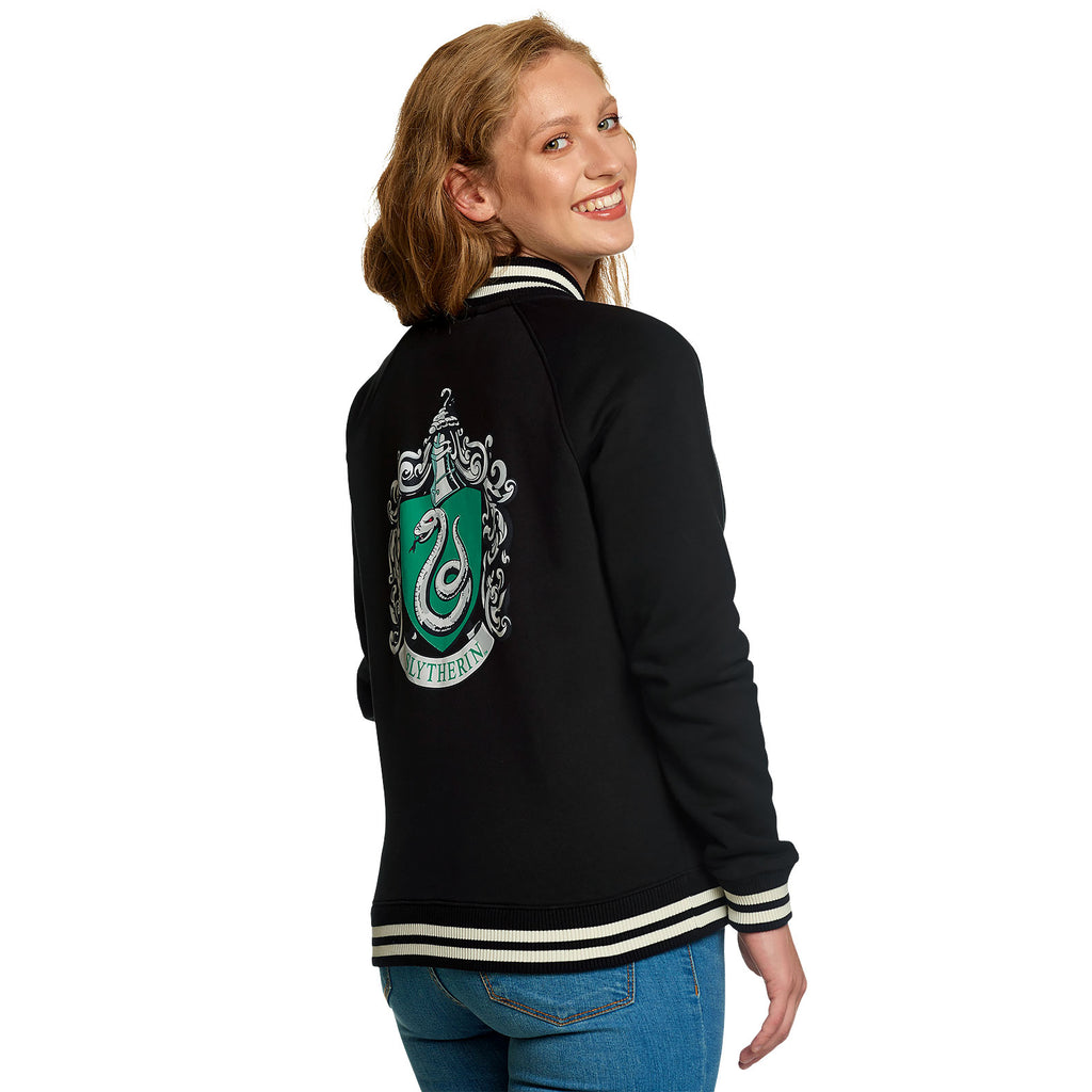 Product image Harry Potter - Slytherin Crest College Jacket Women's Black