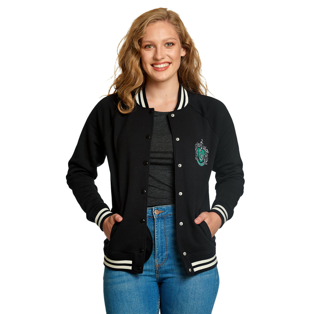 Product image Harry Potter - Slytherin Crest College Jacket Women's Black