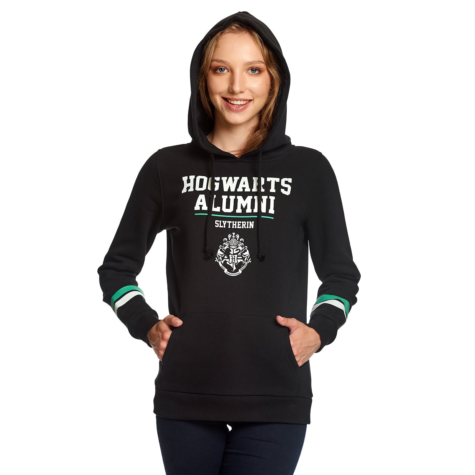 Product image Harry Potter - Slytherin Hogwarts Alumni Hoodie Women's Black
