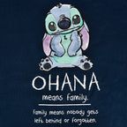 Product image Lilo & Stitch - Ohana Means Family Hoodie Women's Blue