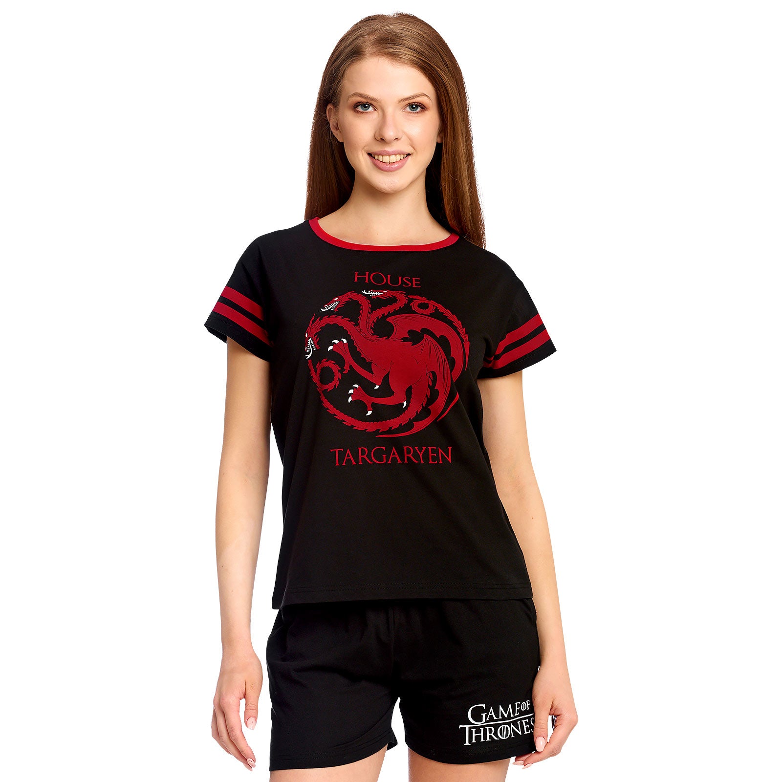 Product image Game of Thrones - Targaryen Crest Pyjama Shorts Ladies