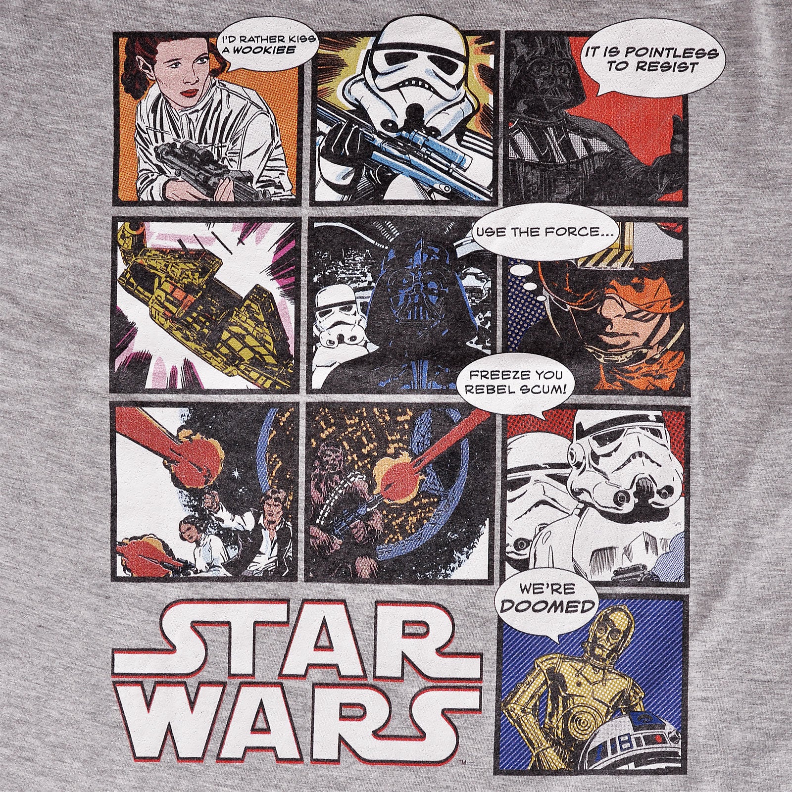 Product image Star Wars - Comic T-Shirt grey
