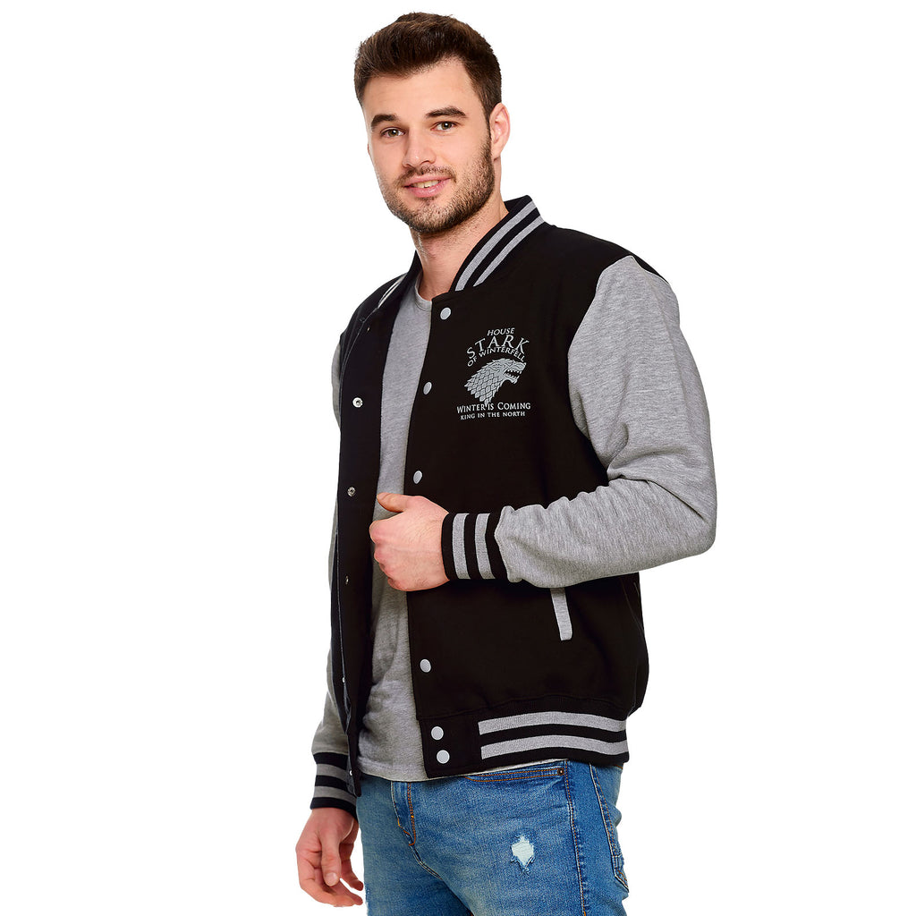 Product image Game of Thrones - House Stark College Jacket black-grey