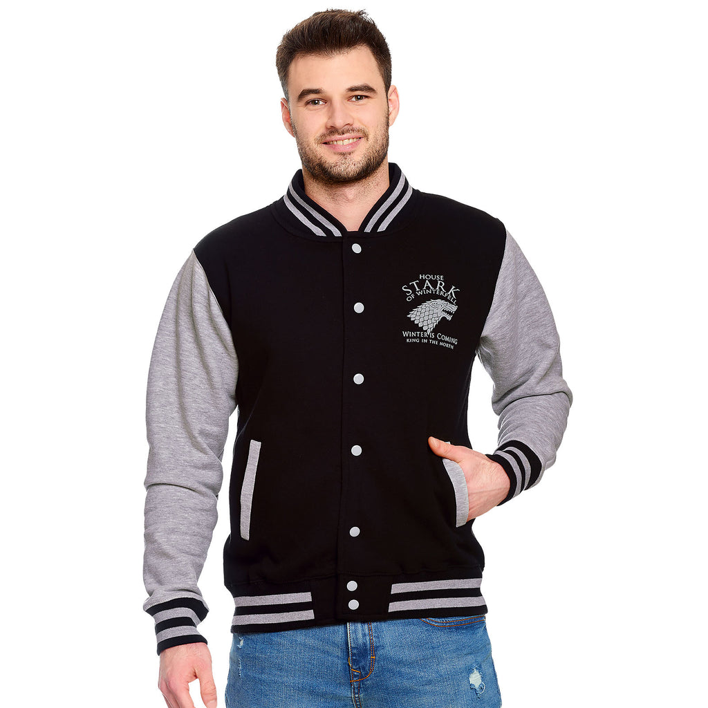 Product image Game of Thrones - House Stark College Jacket black-grey