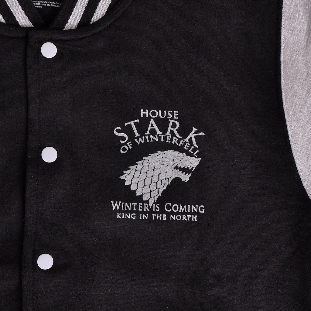 Product image Game of Thrones - House Stark College Jacket black-grey