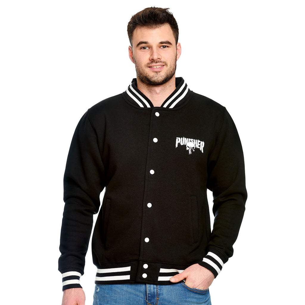Product image Punisher - Blood Skull College Jacket black-white