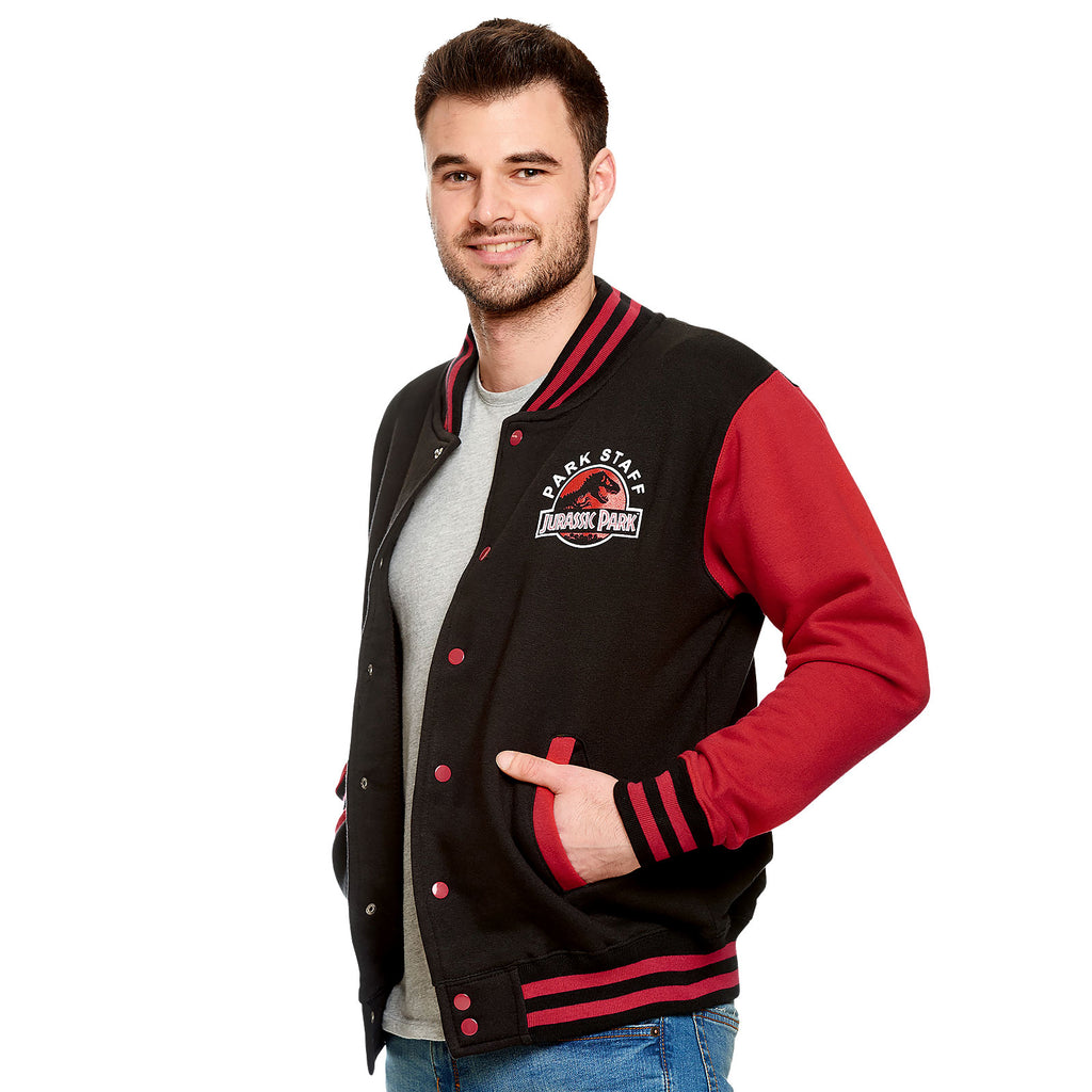 Product image Jurassic Park - Park Staff College Jacket black-red