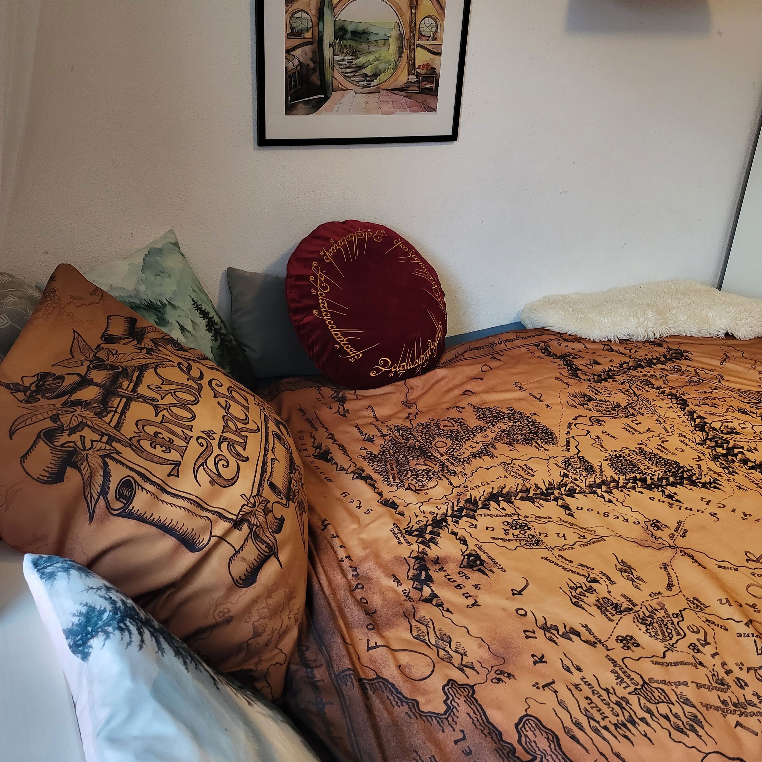 Product image The Lord of the Rings - Middle Earth Map Bedding
