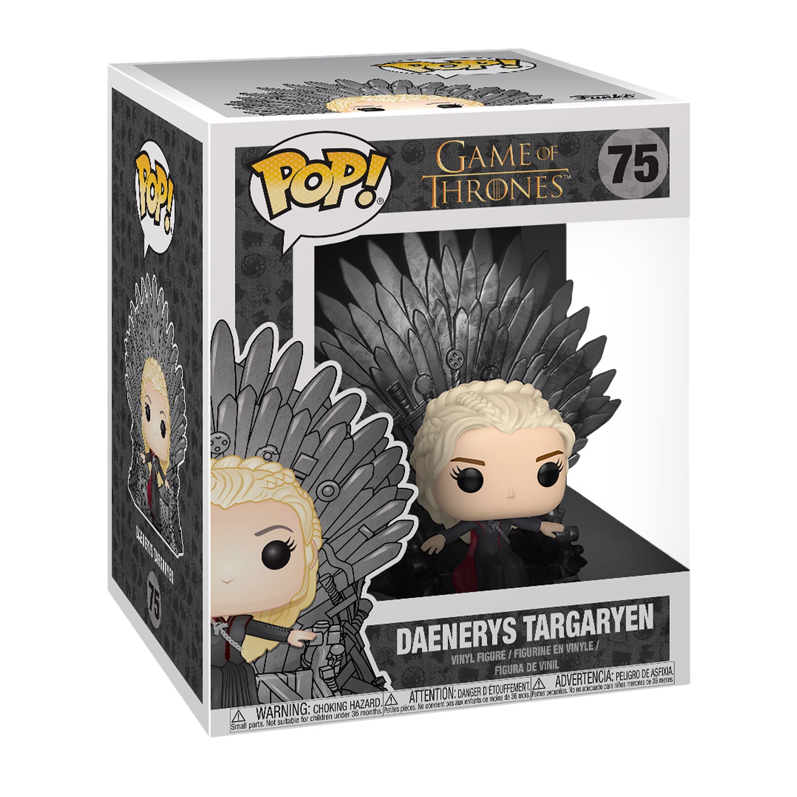 Product image Game of Thrones - Daenerys Targaryen with Iron Throne Funko Pop Figurine