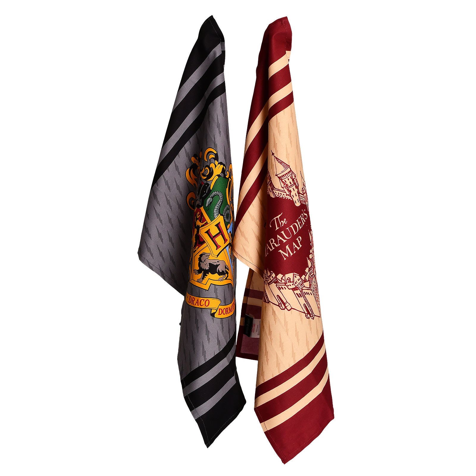 Product image Harry Potter - Marauder's Map & Hogwarts Dish Towels Set