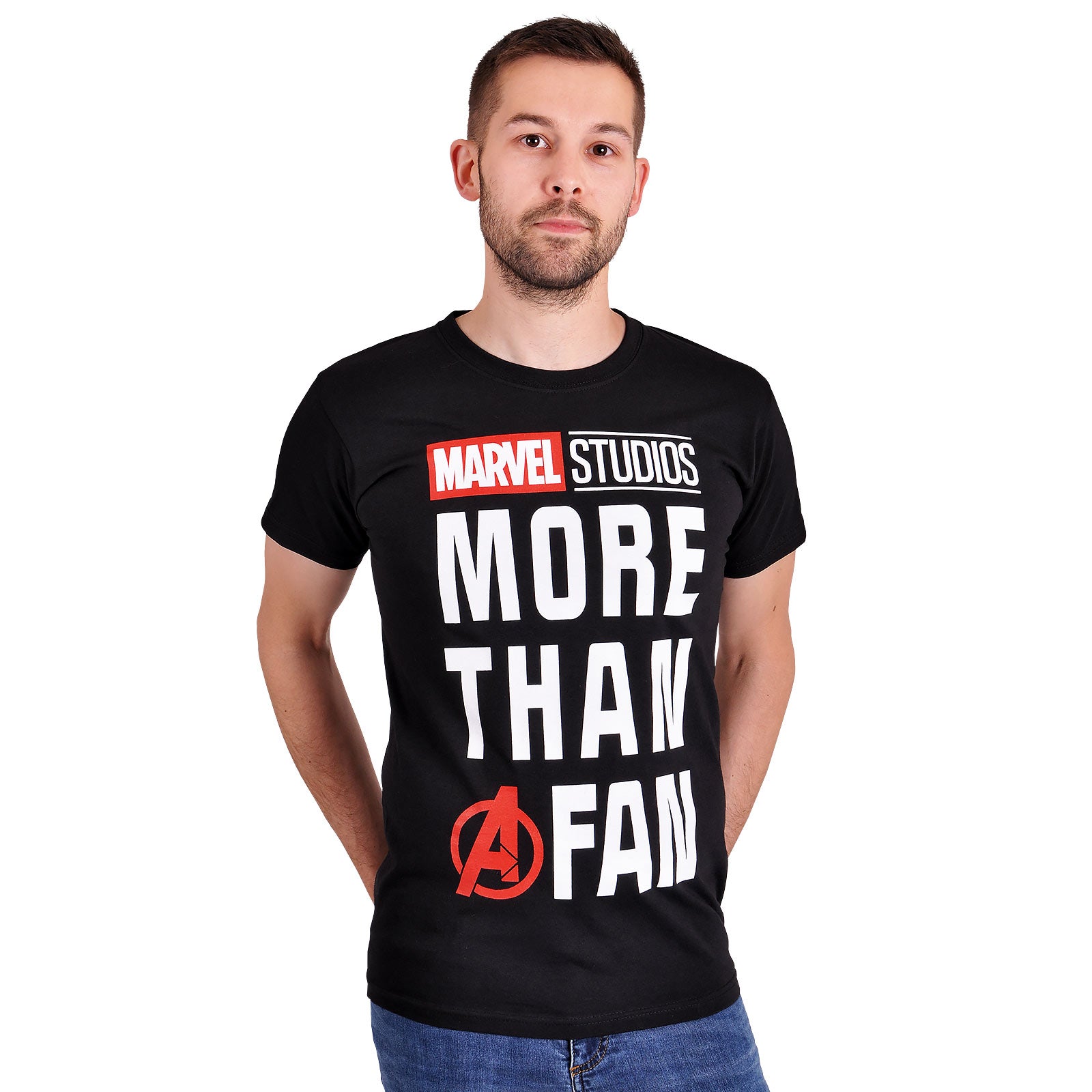 Product image Marvel - More Than a Fan T-Shirt black