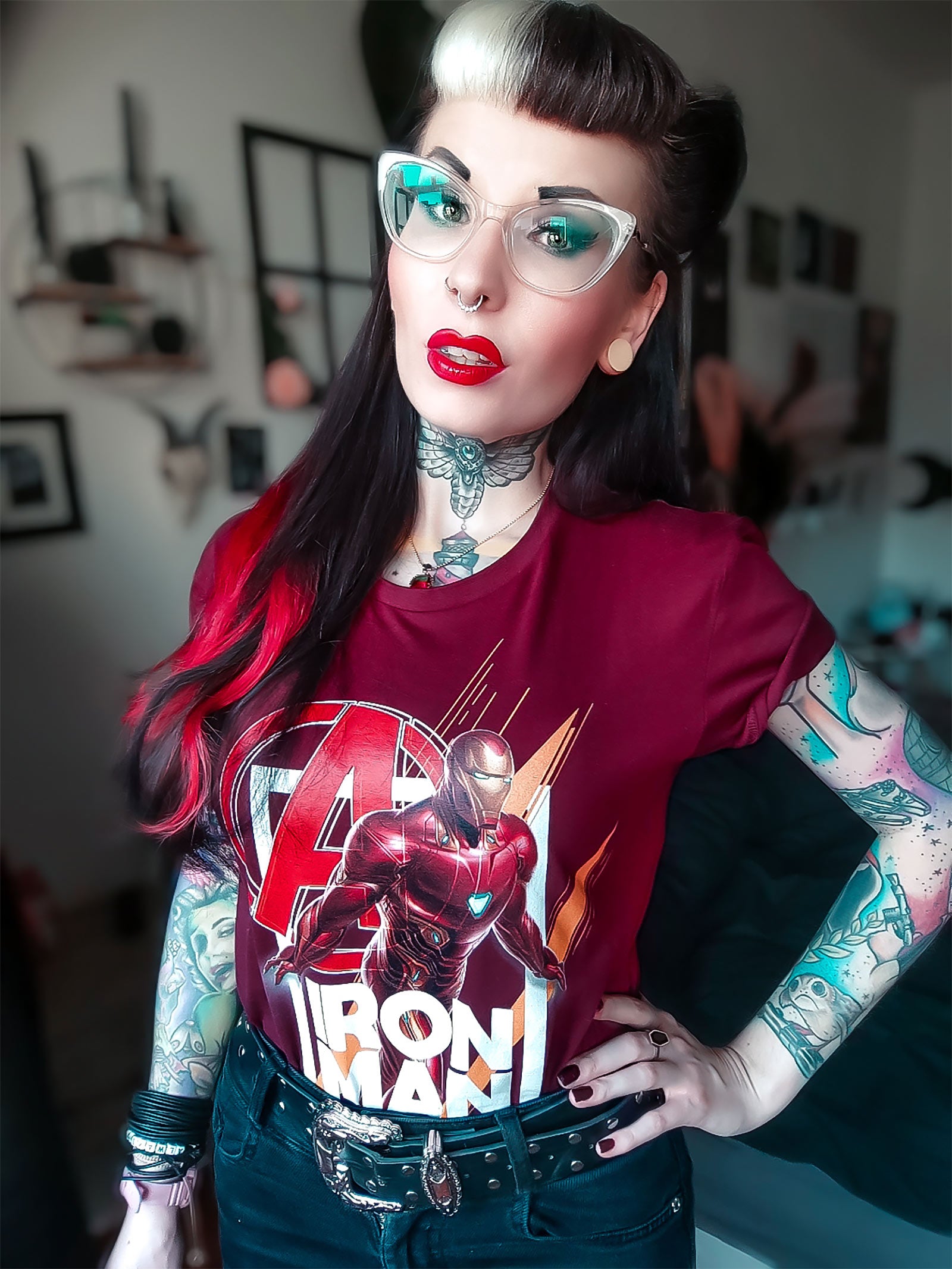 Product image Avengers - Iron Man Fly T-Shirt red