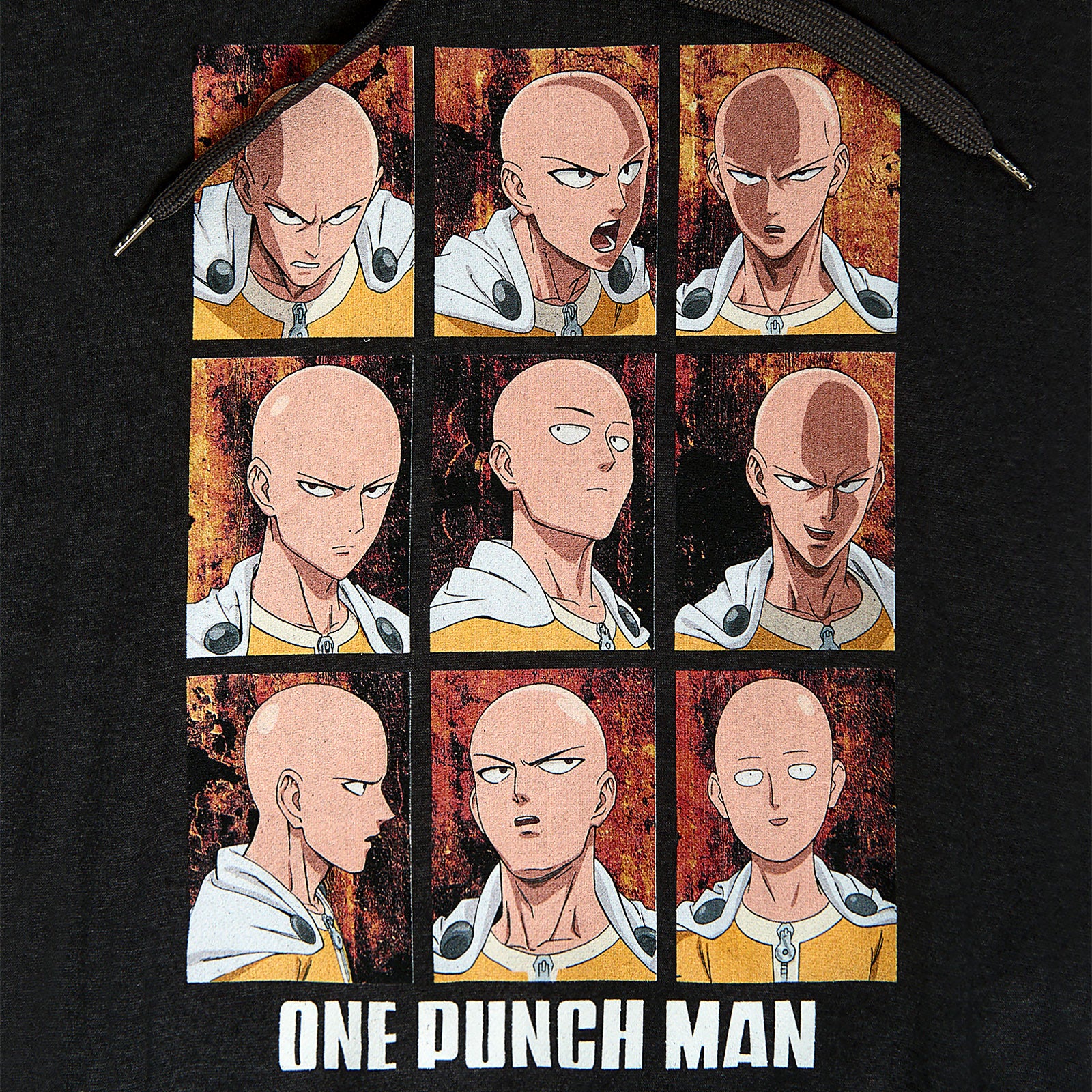 Product image One Punch Man - Emotions of Saitama Hoodie Grey