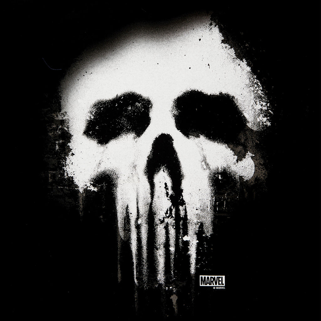 Product image Punisher - Faded Skull Logo T-Shirt Black
