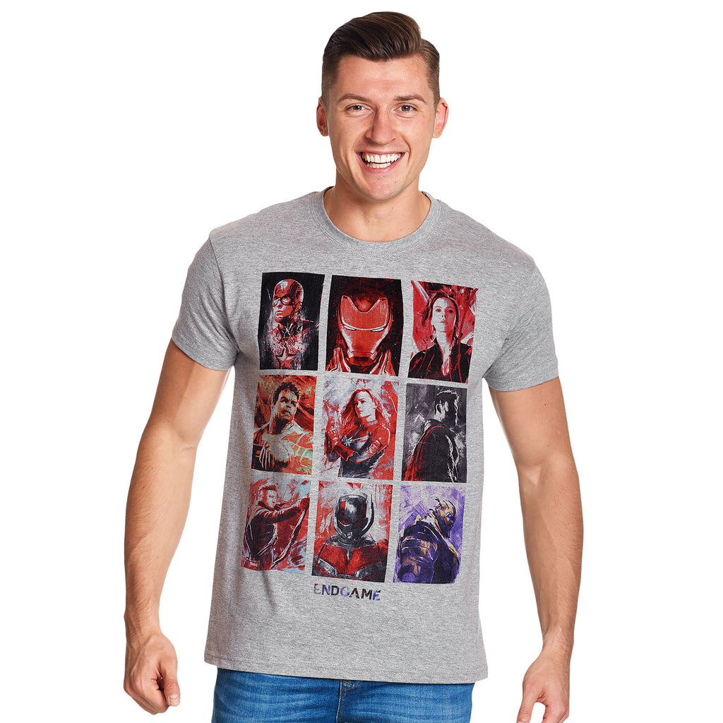 Product image Avengers - Endgame Character Portraits T-Shirt grey