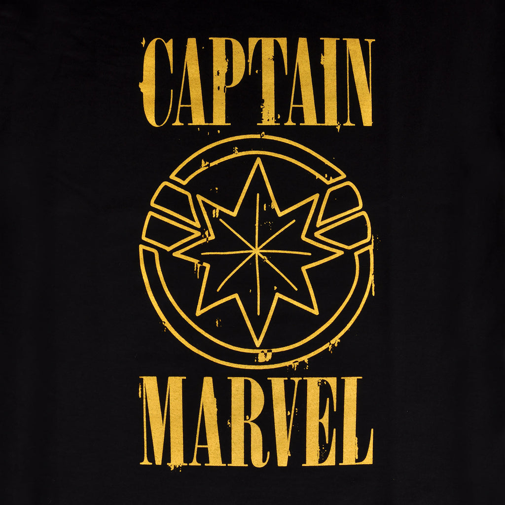 Product image Captain Marvel - Grunge Logo Women's T-Shirt Black
